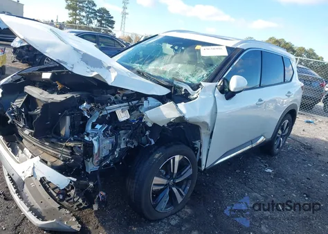 2021 Nissan Rogue Sl Fwd z USA, uszkodzony, nr VIN 5N1AT3CA5MC688059